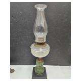 Vintage Oil Lamp 21" high