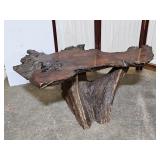 2 Piece Live Edge Coffee Table  45 X26 X 16"h