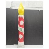 38" high NOEL Blow Mold Candle