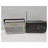 GE Integrated Circut Radio & GE Portable AM FM