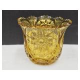 Kemple Wheaton Yutec Pressed Glass Star 3.5" high