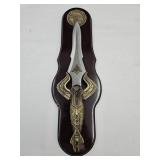 Dagger  Egyptian Style On Mounted Display See SZ
