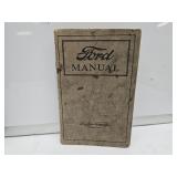 1922 FORD Model T Car Manual