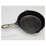 Cast Iron Sidney Hollow Ware  Co. Skillet See SZ