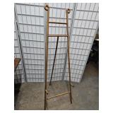 Antique Oak Floor Standing  Art Easle 5 ft High