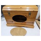 Wooden Trunk  Bed for Pet?  25 x 15 x 15" h