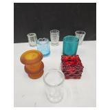 Collection of 8  Toothpickers Frosted & More