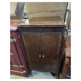 Antique Cabinet ( Record Cabinet No Shelves)