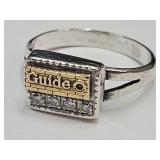 Guide Ring SZ 10 Gold Emblem?