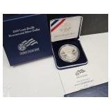 Louis Braille Bicentennial Silver Dollar Coin