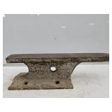 19" Long  Hand Made Anvil