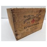 Explosives Wood Crate