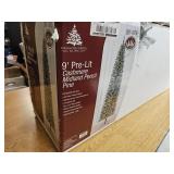 9 Foot Pre- Lit  Cashmere Christmas Tree