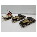 3 Vintage Car Radios, Untested.