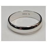 New 925 Silver Ring  Band is sz 10