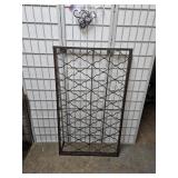 28 x 48" Metal Display With Hooks