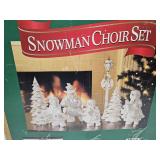 Snowman Christmas Choir Se tw Box