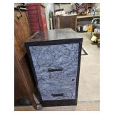 2 Drawer Metal File Cabinet No Key