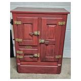 Antique Ice Box  30 x 17 x 40" high