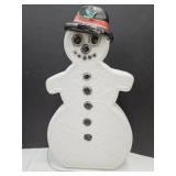 24" HIGH  Snowman Blow Mold