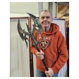 35" Double Head Axe Sword