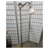 Antique Cast Iron Floor Lamp