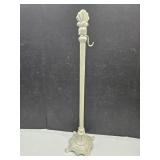 30" H Ornate Cast Iron with Hook