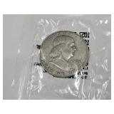 1962 D Silver Franklin Half Dollar Coin