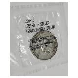 1951 D Silver Franklin Half Dollar Coin
