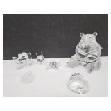 Waterford Crystal Panda Bear & Beautiful Glass Art