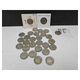 29 Buffalo Nickel Coins