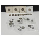 20 Mercury Silver Dime Coins