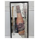 Miller Lite MGD Beer Mirror 21"x44" See Pics