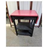Roll Around Cart w/Drop Leaf Table  25.5"x31"H