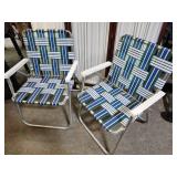 2 VTG Aluminum Patio/Lawn Chairs