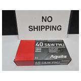 40 S&W 50 Rds. Gun Ammo