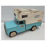 VTG Tonka ToyFleetside Pick Truck W Camper 14" L