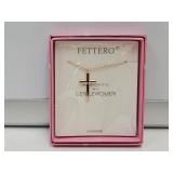 Fettero GentleWoman Cross Necklacew Box