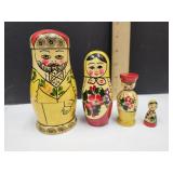 Nesting Dolls 1 1/2" TO 5" HIGH