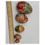 Russian Nesting Dolls 1.5 to 4" high