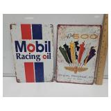 New Indy 500 & Racing Metal Signs 8" x 12"