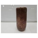 Antique Hammered  Copper Vase  8" High