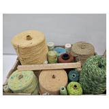 NICE LARGE Lot of Yarn & String See Pics for SIzes