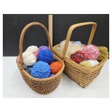 2 Baskets of Yarn