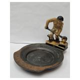Cast Iron Advertisng  Foundry Ashtray