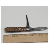 Vintage 2 Blade Pocket Knife See Makers