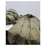 Military Long Coat 37 R & Sleeping Bag