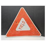 Metal YIELD Sign 34"