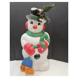 Blow Mold Snowman 29" H