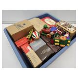 Wood Christmas Train & Lot of AVON